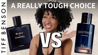 DIOR SAUVAGE EAU DE PARFUM VS BLEU DE CHANEL PARFUM [upl. by Quita]