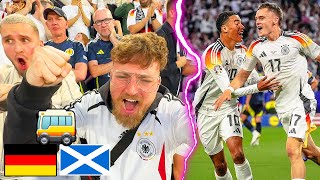 Deutschland vs Schottland  EM Stadionvlog 🇩🇪🏴󠁧󠁢󠁳󠁣󠁴󠁿  LEGENDÄRER AUFTAKT DER 🚌 TOUR  ViscaBarca [upl. by Suoicerpal]