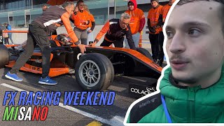 A MISANO CON livegpit  FX Racing Weekend VLOG [upl. by Ule]