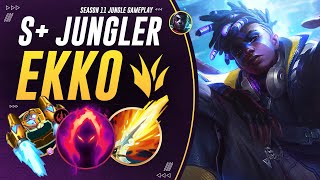 BUFFED Ekko Jungle Is STRONG How To Path amp Carry  S11 Jungle Gameplay Guide amp Spacetime Build [upl. by Louie]