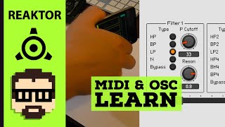 Reaktor  MIDI amp OSC Learn  Simon Hutchinson [upl. by Isidro]