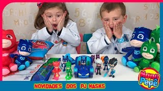 Novidades dos PJ Masks  News from PJ Masks  Pretend Play with PJ Masks [upl. by Schellens]