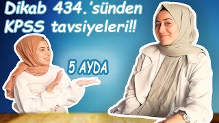 DİKAB 434sünden çalışma tavsiyeleri [upl. by Iona370]