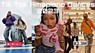 Best of amapiano dance challenges  2023🔥🥵😱 tiktokamapianodances tiktokviral trending amapiano [upl. by Yrred]