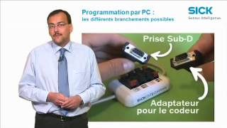 Codeur incrémental DFS60 par SICK et programmation par PGT10 [upl. by Attenauq]