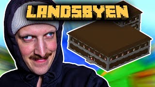 Utforsker Woodland Mansion med Ruben og Fred  Landsbyen SMP [upl. by Curhan]