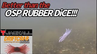 Is the Jackall Drift Crab Mini Better than the OSP Rubber Dice Bait [upl. by Ariadne]