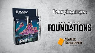 Pack Crackin  MTG Foundations Collector Box [upl. by Aynad]