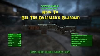 How To Get The Overseers Guardian  Fallout 4 [upl. by Elephus]