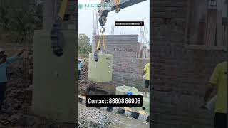 Bio Septic Tank Installation at Uthiramerur microbes bioseptictankchennai microbesbioseptictank [upl. by Ahseital]