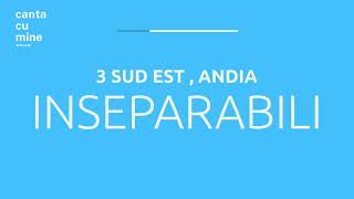 Inseparabili  3 Sud Est x Andia  Cantacumine Karaoke [upl. by Nomed]