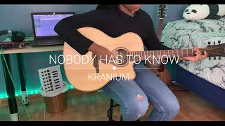 Kranium  Nobody has to know  Guitar  Chords [upl. by Atinaujnas747]