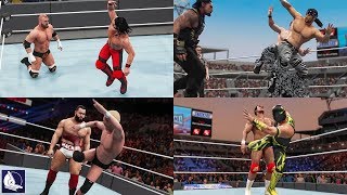 Every quotSuperkickquot in WWE 2K18 PS4 XBOX ONE [upl. by Giovanna]