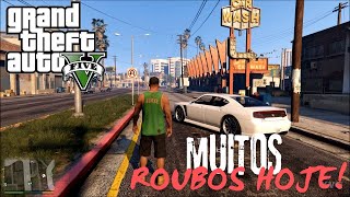 Muitos roubos hoje  GTA 5 RP [upl. by Smitty336]