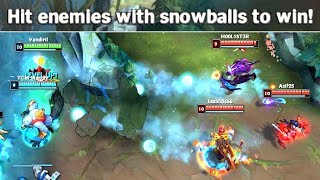 SNOWBALL FIGHT COMPILATION Nexus Blitz Event New Game Mode [upl. by Amehr]