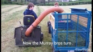 Murray bros starting the silage making [upl. by Isbella]