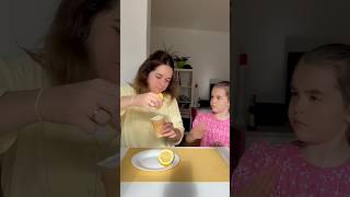 Essen Sie lieber Zitroneneis 🍦🍋 funny video comedy family humor shorts [upl. by Hsekin]