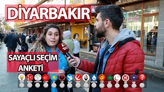 DİYARBAKIR SAYAÇLI SEÇİM ANKETİ 2024 quotKendimize Vereceğizquot [upl. by Alyse]