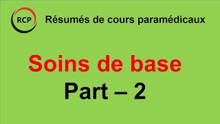 Soins de base  Part 2  Dossier du patient  Prise de constantes [upl. by Enibas]