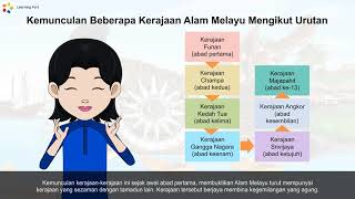 Tingkatan 2  Sejarah PT3  Kewujudan Kerajaan di Alam Melayu [upl. by Asilat800]