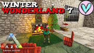 WINTER WONDERLAND 7  RECEIVING GIFTS FROM RAPTOR CLAUS Ark Survival Evolved The Island [upl. by Jeanine]