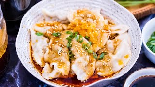 Sichuans Most Famous Dumpling Recipe 钟水饺 [upl. by Kelam]