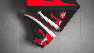 Air Jordan 1 Retro High OG quotPatent Bredquot Review amp OnFeet [upl. by Nasia]