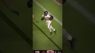 Defensive Lineman PICKED OFF Patrick Mahomes 😲🔥shorts nfl [upl. by Sarnoff542]