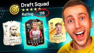 THE HIGHEST RATED EA FC 24 DRAFT EVER CHALLENGE [upl. by Ymar912]