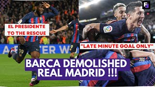 Franck Kessie Last Minute DRAMATIC Goal  Barcelona vs Real Madrid [upl. by William]