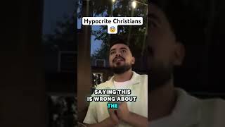 Hypocrite Christians 😨 god youtubeshorts christian jesus holyspirit trending church gospel [upl. by Tamanaha985]