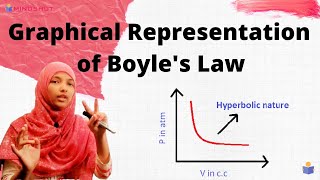 Graphical Representation of Boyles Law Class  10 Physical Science [upl. by Nesyla]