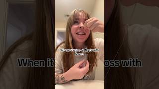 How To Solve The WORST Part Of Flossing With Braces [upl. by Bernadine]