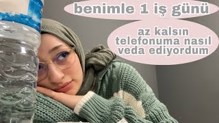 Benimle Bir Gün✨  İŞ YERİ VLOG7 ve benim anılar 🙃 [upl. by Neo884]