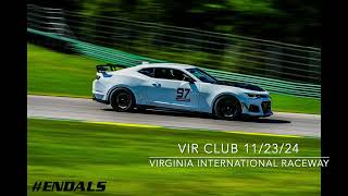 Camaro ZL1 1LE at Virginia International Raceway Full Course [upl. by Yespmed257]