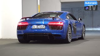 2017 Audi R8 V10 PLUS 610hp  pure SOUND 60FPS [upl. by Elstan]