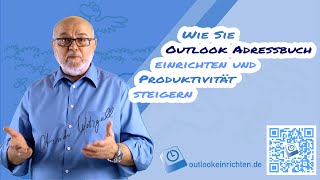 Outlook Adressbuch Produktivität steigern mit Outlook 2010 Adressbuch optimal einrichten Tutorial [upl. by Gentilis]