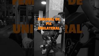 FEMORAL DE PIE MAQUINA MUJER [upl. by Kizzee]