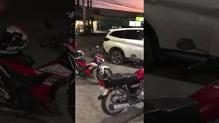 hondars150r hondasonic150r sonic sunset subscribe [upl. by Ahcsatan448]