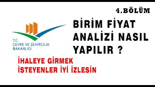 İNŞAAT BİRİM FİYAT ANALİZİ NASIL YAPILIR  Bölüm4 Artık analizi tamamlıyoruzExcel linki açıklamada [upl. by Mansfield142]