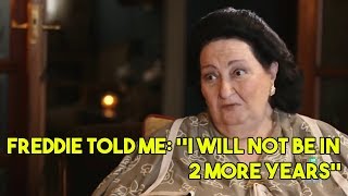 Montserrat Caballé talks about Freddie Mercury in her last interview [upl. by Zysk]