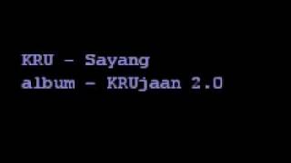 KRU  Sayang lyric at description [upl. by Aratnahs]