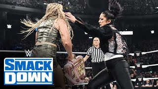 Bayley returns in Berlin to chase off Tiffany Stratton SmackDown highlights Aug 30 2024 [upl. by Nikkie]