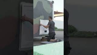 EXPEDITIONSKABINE selber bauen  Fenster amp Türen einbauen 🛖 ExMo 🚛🌴🗺 OUTBOUND MOTORHOME [upl. by Ranip]