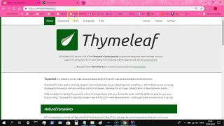 SpringMVC  Thymeleaf  using XML [upl. by Yatnahc]