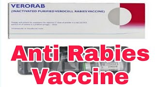 5th and Last Dose Anti RabiesVerorab Vaccine [upl. by Lauro]