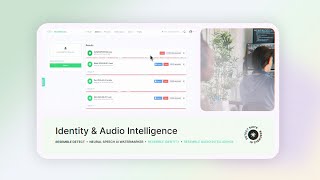 Introducing Resemble Identity amp Audio Intelligence Discover the Full Potential of Your Audio [upl. by Haidebej]