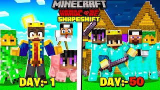 100 Days in SHAPESHIFTING Hardcore Minecraft 😰 [upl. by Iridissa914]