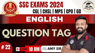 English Class22 For SSC CPO SI 2024  Strategy And Planning To Crack SSC CPO SI 2024  By Amy Sir [upl. by Anyel16]