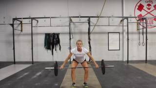 Hang Squat Snatch  CrossFit Exercise Guide [upl. by Lorne459]